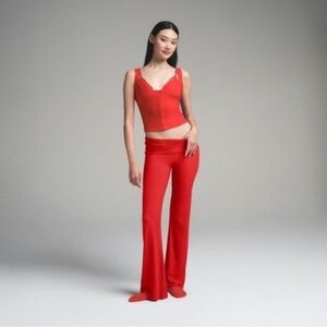 Skims soft lounge Foldover - cherry